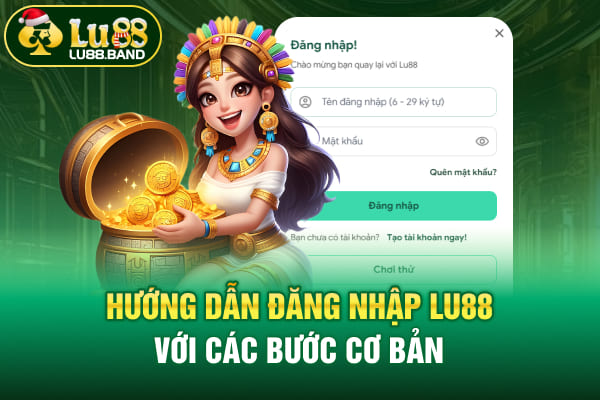 Hướng dẫn đăng nhập LU88 với các bước cơ bản